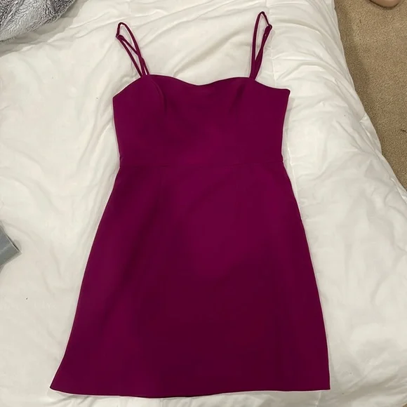 Dresses | Hot Pink Von Maur Mini Dress | Poshmark